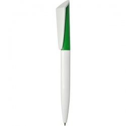 F01-Camellia Ручка с поворотным механизмом бело-зеленая 2