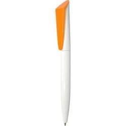 F01-Camellia Ручка с поворотным механизмом бело-оранжевая