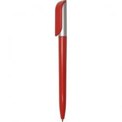 PR307-1-с Ручка с поворотным механизмом серебристо-красная