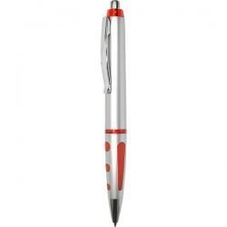 CF2008 Ручка автоматическая серебристо-красная