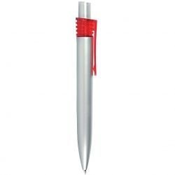 CF1038 Ручка автоматическая серебристо-красная