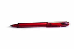 3102/07 Ручка металлическая красная BRAVE