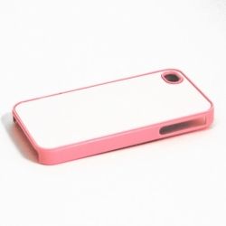 Чехол для Iphone 4/4S, для сублимации пластиковый (розовый) распродажа