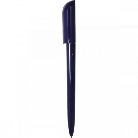 PR0006А Ручка с поворотным механизмом синяя глянцевая
