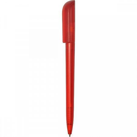 PR0006-1 Ручка с поворотным механизмом красная прозрачная