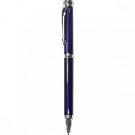 MP912 Ручка с поворотным механизмом синяя металлическая